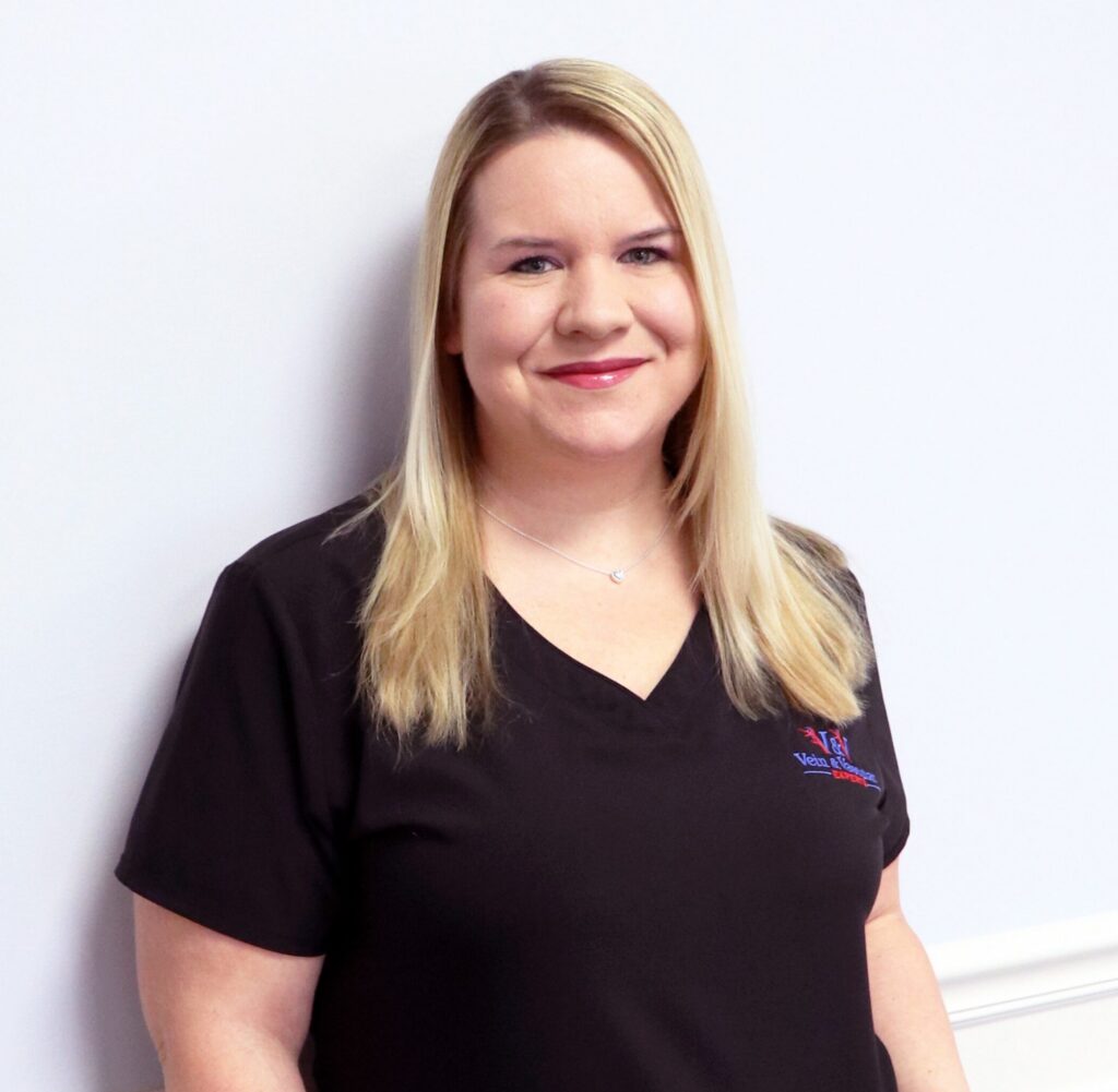 Vein and Vascular Experts Staff member Lindsay